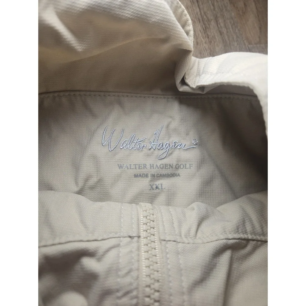 Walter‎ Hagen Golf Pullover Tan XXL